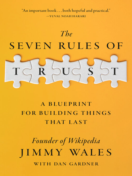 Title details for The Seven Rules of Trust by Jimmy Wales - Available